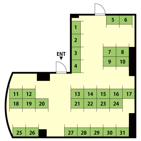 武蔵小杉配置図